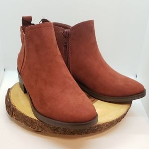 Rust Suede Boots
